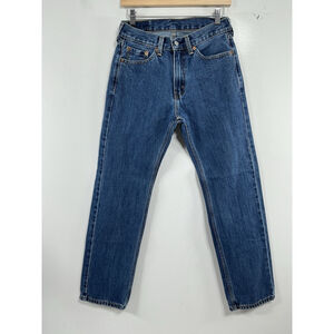 Men’s Excellent Cond. Levi Straus & Co Blue Jeans 505 Med. Blue 29x30 0192/B-5